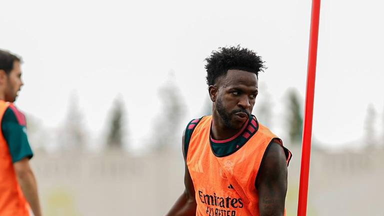 Vinicius vuelve a Valdebebas y se une a la pretemporada del Real Madrid.