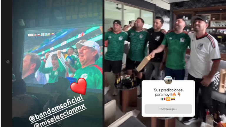 Durante el triunfo de México contra ecuador, el público interpreta Mi mayor anhelo, de la Banda MS.