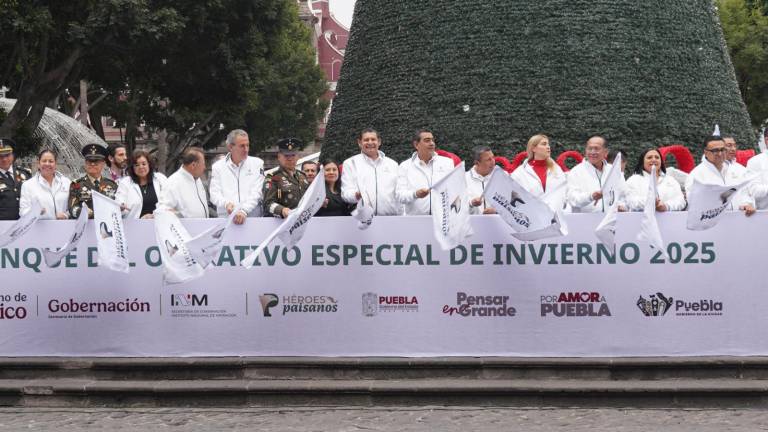 Puesta en marcha del operativo Héroes Paisanos en Puebla.