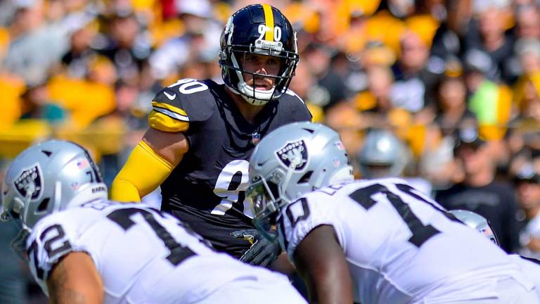 Steelers descartan a T.J. Watt para Semana 3 por lesión en la ingle