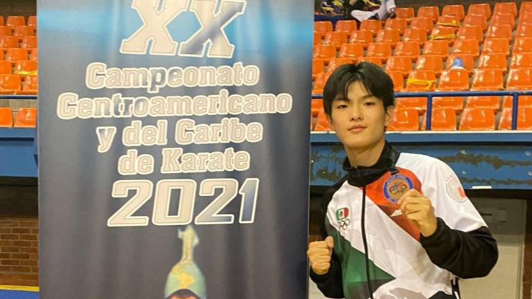 Hiroto Yoshii da a Mazatlán la tercera medalla en Centroamericano y del Caribe Mayor de Karate