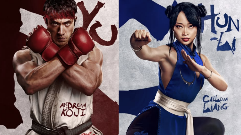 Andrew Joji y Callina Liang dan vida a Ryu y Chun-Li en Street Fighter.