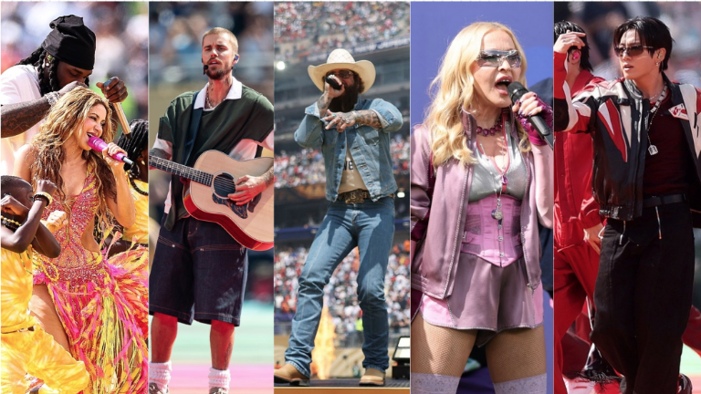Shakira, Burna, Justin Bieber Post Malone, Madonna y BTS.