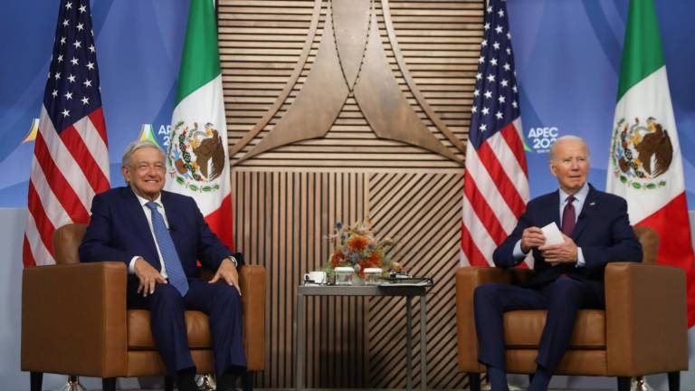 Encuentro entre el Presidente de México Andrés Manuel López Obrador y el de Estados Unidos, Joe Biden, en San Francisco.