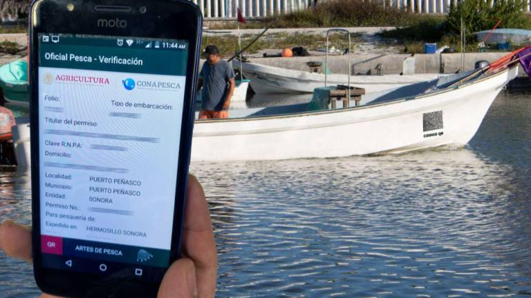 Con permiso comercial electrónico beneficiará Conapesca a 300 mil pescadores