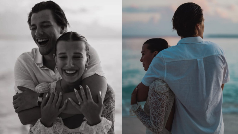 A través de sus redes sociales Bobby Brown anuncia su compromiso con Jake Bongiovi.