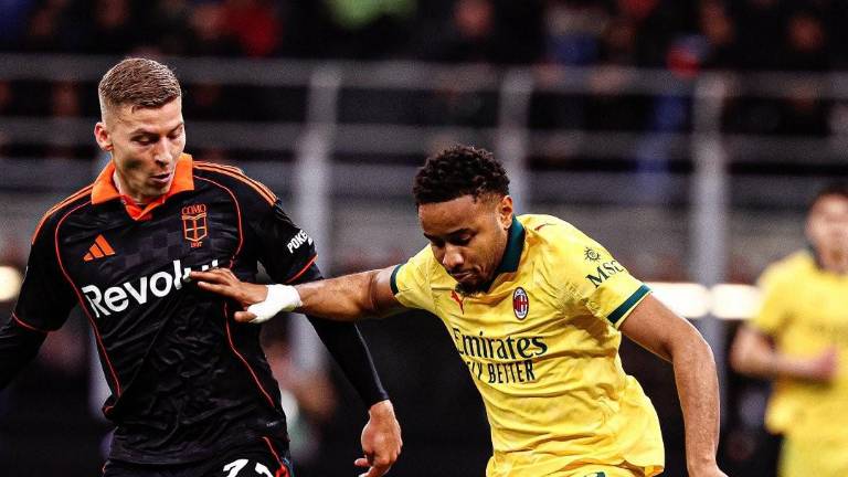 Milan y Como empatan a un gol.
