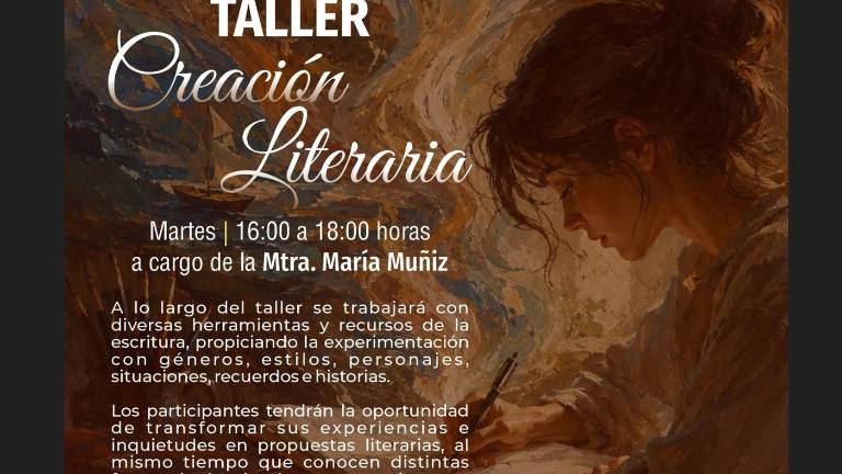 La programación contempla el Taller de Creación Literaria, el Taller Bordando Fantasías y el Círculo de Lectura Charlas de Biblioteca.