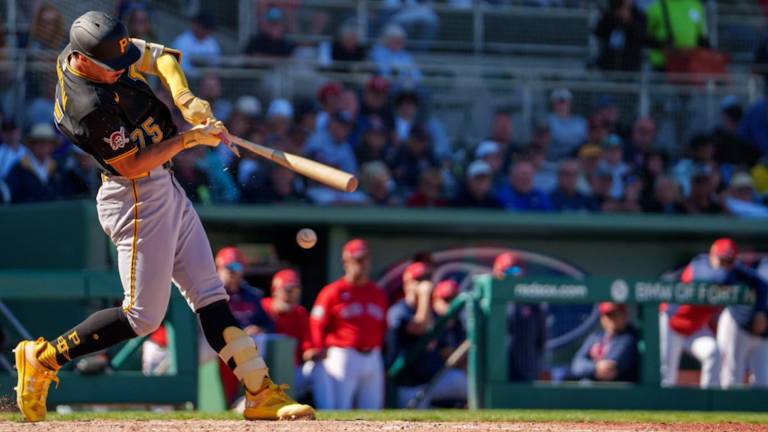 Konnor Griffin ha dejado gratas impresiones con los Piratas en la Liga de la Toronja.