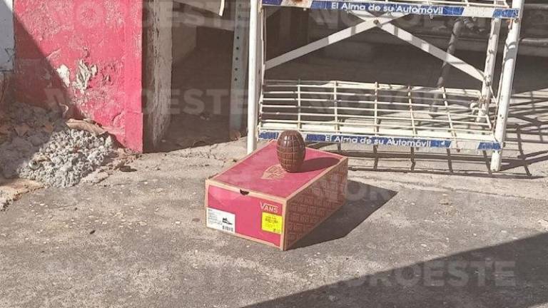 Elementos del Ejército Mexicano resguardaron la avenida Revolución durante la inspección del objeto.