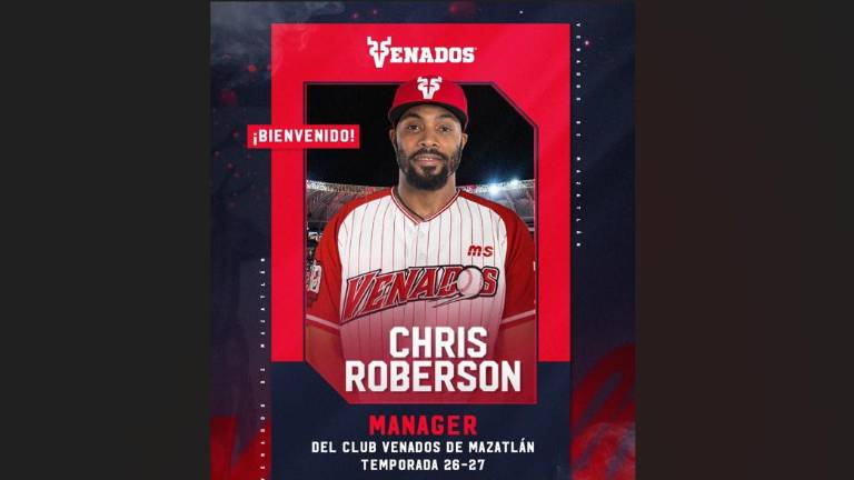 Chris Roberson quiere armar un equipo versátil en el terreno de juego para poder regresar a la postemporada y ahí buscar un título para Venados de Mazatlán.