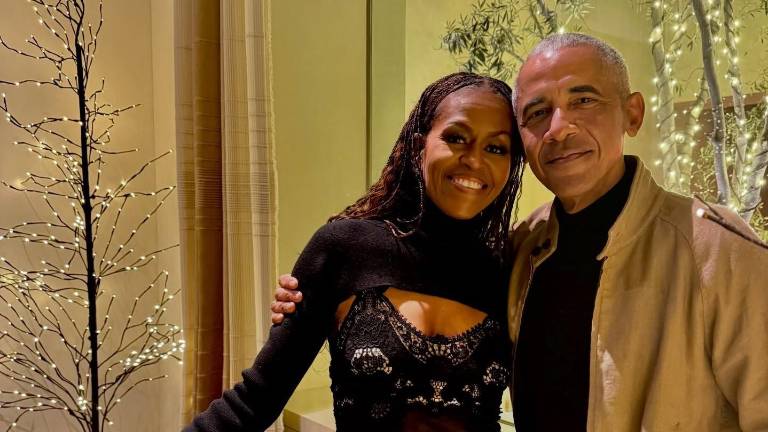 Michelle y Barack Obama.