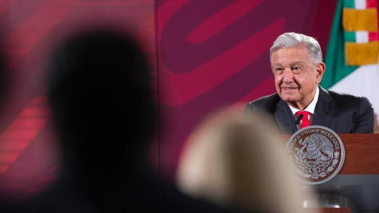 Andrés Manuel López Obrador durante su conferencia matutina.