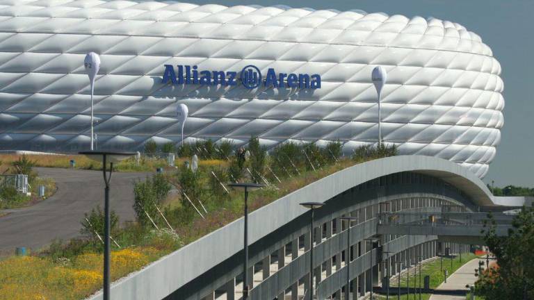 El Allianz Arena es un emblema del futbol alemán y europeo.