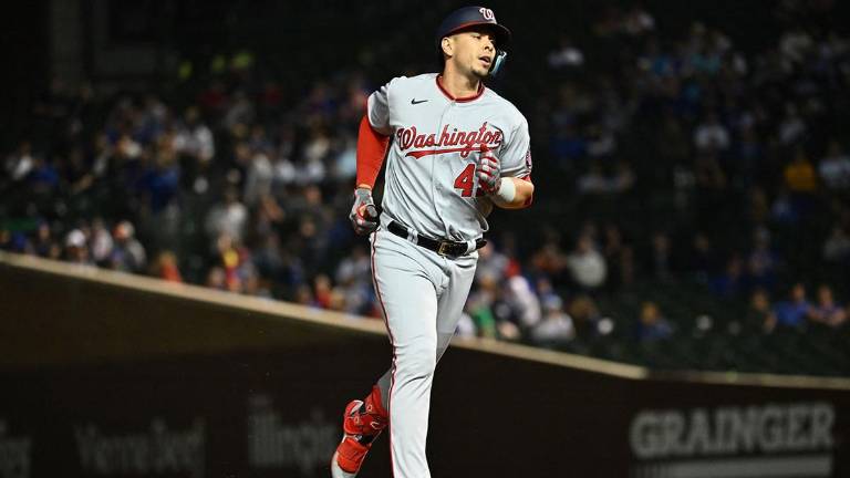 Joey Meneses admite que se sintió en shock cuando debutó en las Mayores con jonrón.