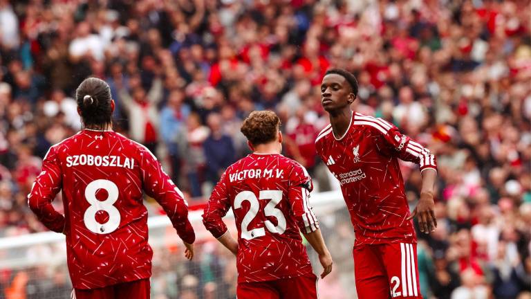 Liverpool suma su segundo empate en la temporada.