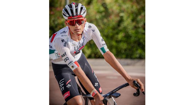 Isaac del Toro vivirá su primera participación en el UAE Tour.
