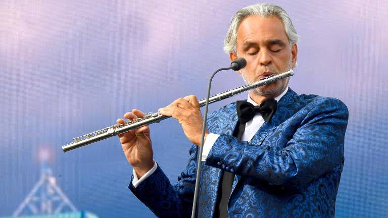 Andrea Bocelli brindará su concierto el 26 de febrero en la Riviera Maya.