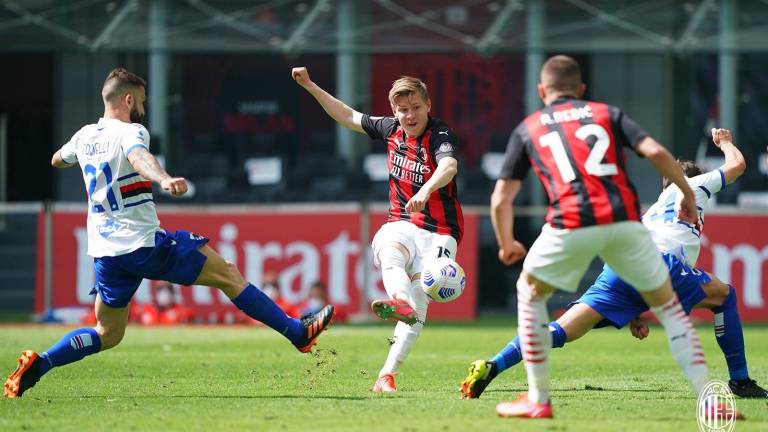 El AC Milan ligó su cuarto juego sin ganar en casa en la Serie A.