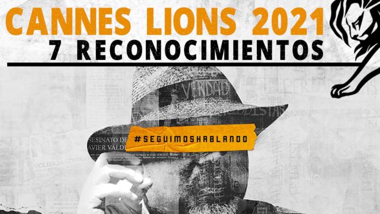 Gana México en el Cannes Lions con video del periodista Javier Valdez
