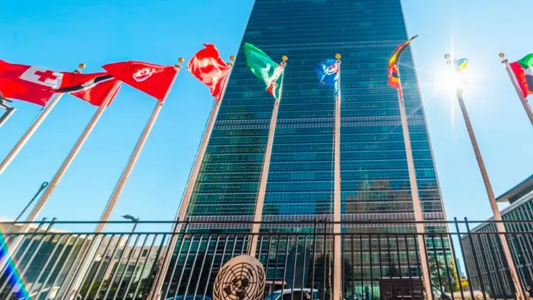 Sede de la ONU en Manhattan.