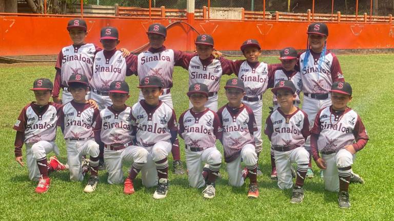 El equipo de Sinaloa, categoría 7-8 años, superó al representativo del IMSS.