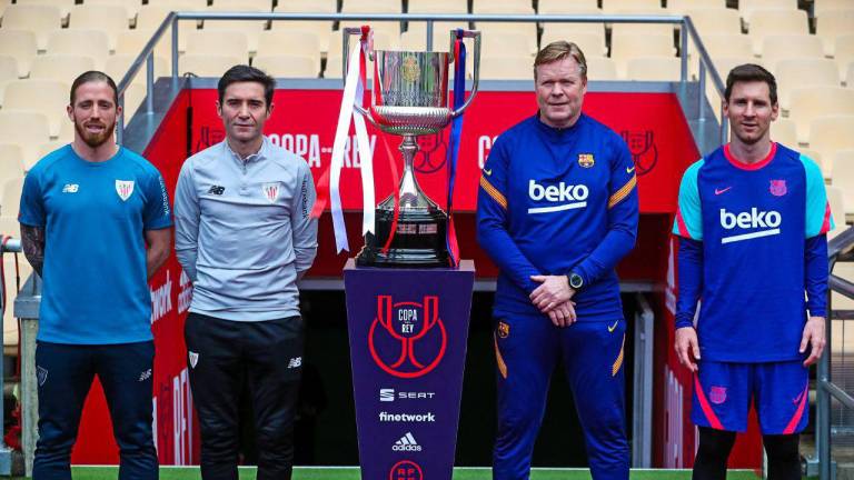 Athletic de Bilbao y Barcelona definirán al nuevo campeón de la Copa del Rey.