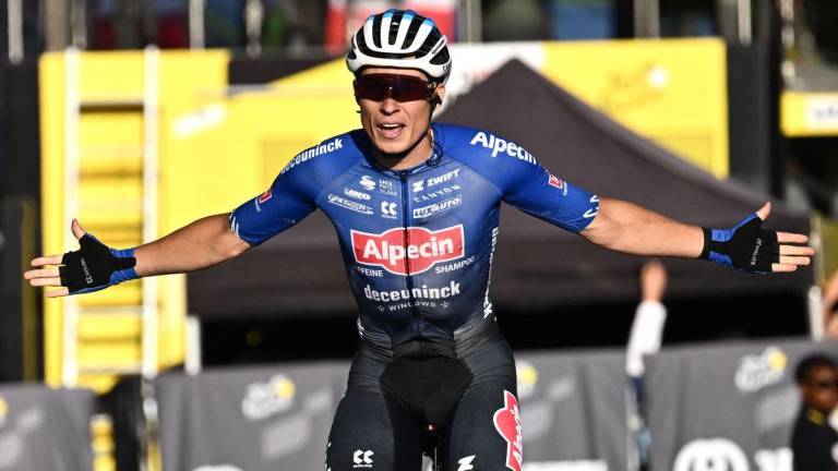 Jasper Philipsen ligó triunfos en el Tour de Francia 2023.