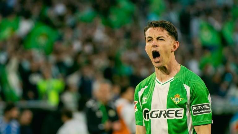 Álvaro Fidalgo marca su primer gol en LaLiga.