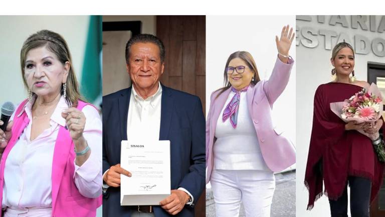 Entre los funcionarios que se registrarán en el proceso se encuentran Tere Guerra, Feliciano Castro Meléndrez, Imelda Castro Castro y Estrella Palacios Domínguez.