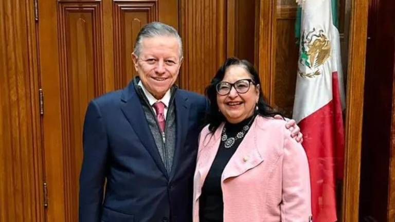 Arturo Zaldívar y Norma Piña Hernández cuando compartieron gestión en la Suprema Corte de Justicia de la Nación.