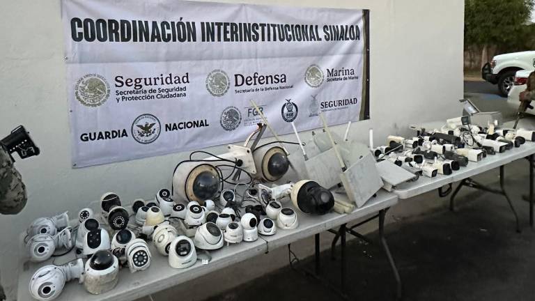 El operativo se desarrolló en varias colonias de Culiacán.