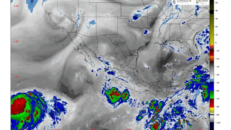 Condiciones del clima en México.
