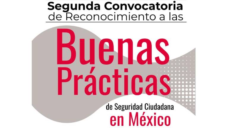 Convocatoria para reconocer proyectos que impulsen la seguridad ciudadana.