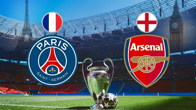 PSG y Arsenal se citan este sábado en Budapest.