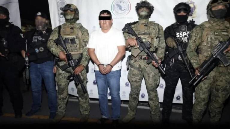 Audias Flores Silva, “El Jardinero”, líder regional del Cártel de Jalisco Nueva Generación detenido el lunes en Nayarit, fue ingresado a la FEMDO.