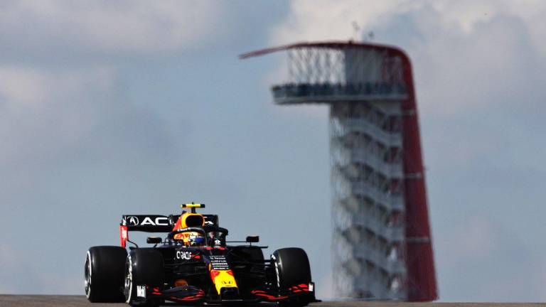 Checo Pérez saldrá en tercero en Gran Premio de Estados Unidos