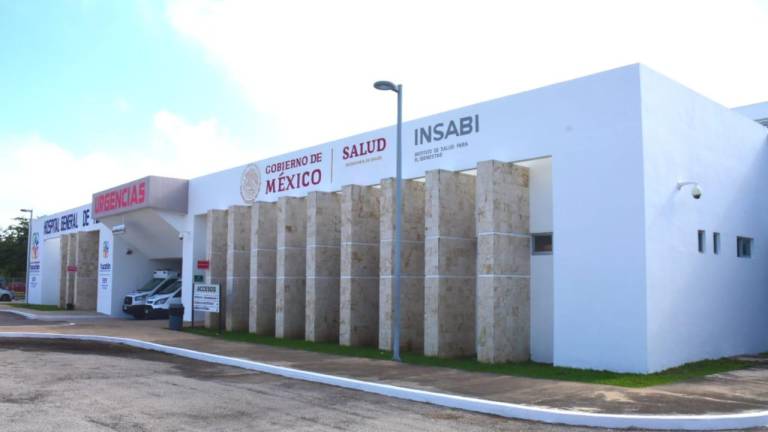 Hospital del Insabi que se abrió en el sur de Yucatán en 2020.