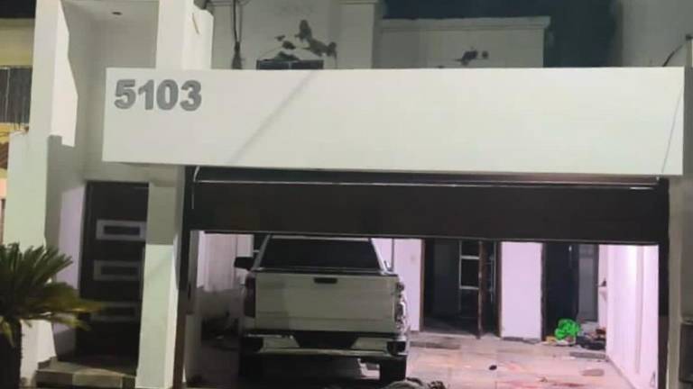 Domicilio que fuerzas de seguridad atendieron tras denuncias.