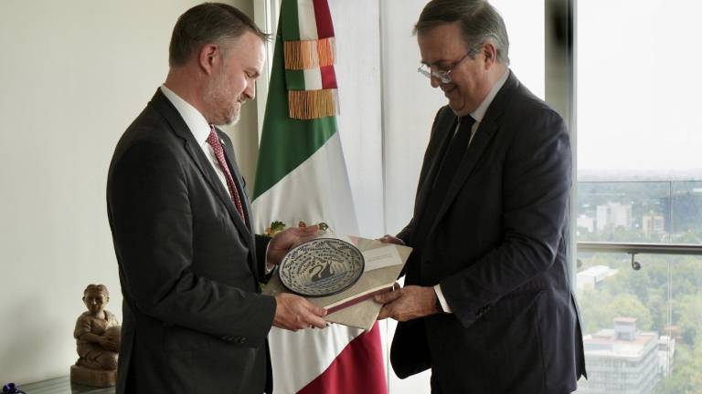 Jamieson Greer, representante comercial de Estados Unidos, y Marcelo Ebrard, Secretaria de Economía de México, acordaron una nueva ronda de negociaciones del T-MEC.