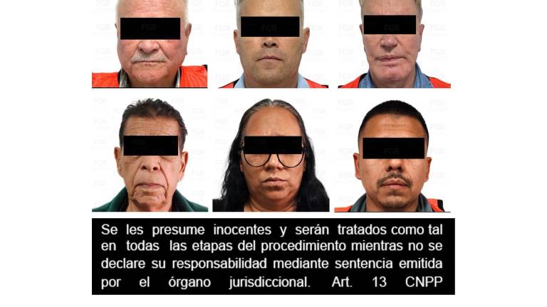 Seis de los detenidos por una presunta red de huachicol fiscal, entre quienes está el ex Gobernador de Baja California, Ernesto Ruffo Appel.