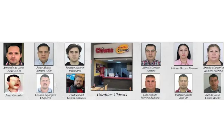 Red de personas y empresas sancionadas por Estados Unidos por su vínculo con el Cártel de Sinaloa en el tráfico de drogas y lavado de dinero.