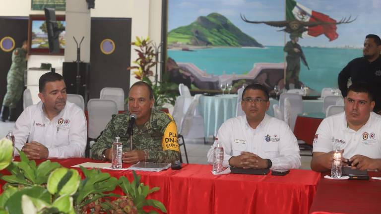 El Coronel Óscar Zavala Barrera, comandante del Octavo Batallón de Infantería en Mazatlán.