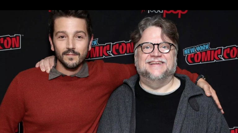 Diego Luna y Guillermo del Toro.