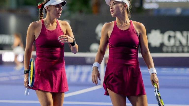 Giuliana Olmos y Desirae Krawczyk caen en tres sets.