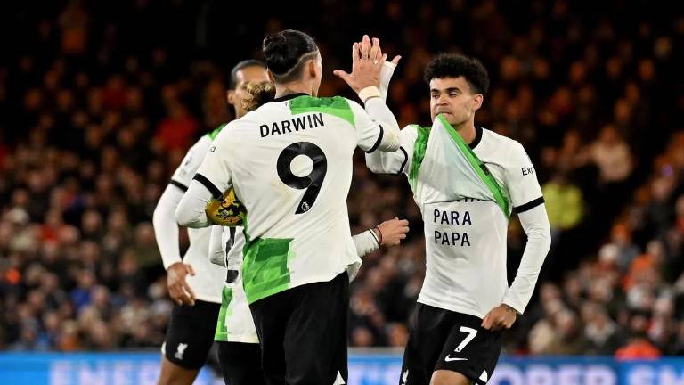 Luis Díaz dedica su gol a su padre, que está secuestrado.