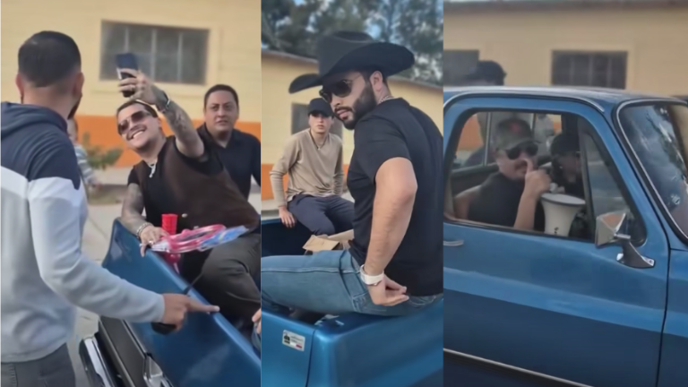 Los Aguilar reparte juguetes en Navidad.