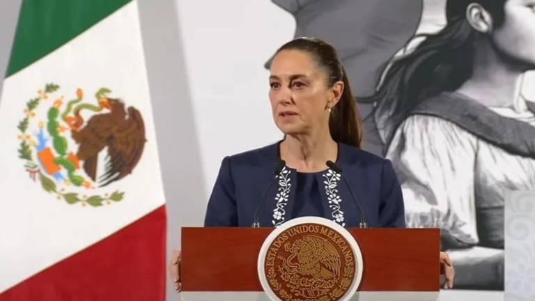 La Presidenta de México habla sobre el tema de la designación de los cárteles de la droga como organizaciones terroristas.