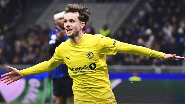 El Bodo Glimt dio la campanada del repechaje al vencer y eliminar al Inter en Milán.