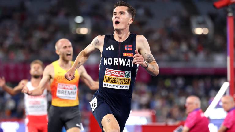 Jakob Ingebrigtsen ha monopolizado su dominio en los 5 mil metros.
